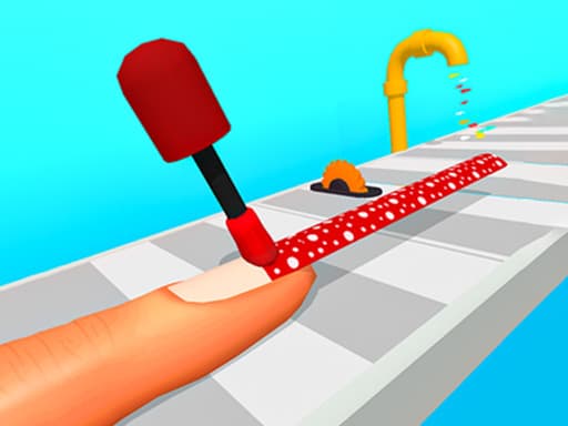 Captura de pantalla del juego Nail Run Bridge Game - hypercasual - Juego gratuito en línea
