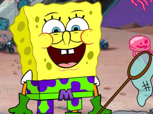 SpongeBob Dress Up game screenshot - girls - Free online game