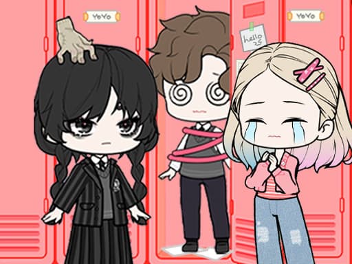 School Style Dress Up游戏截图 - girls - 免费在线游戏