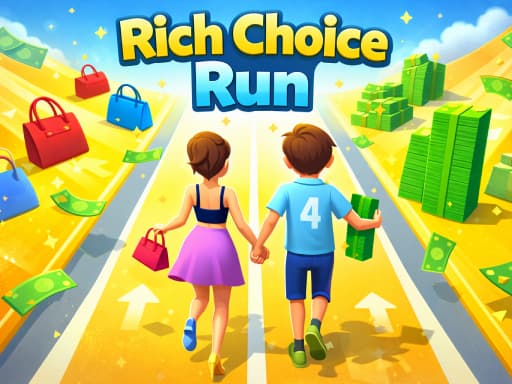 Rich Choice Run game screenshot - hypercasual - Free online game