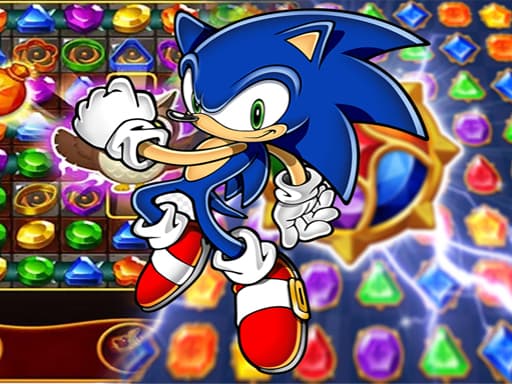sonic Gold match-3游戏截图 - arcade - 免费在线游戏