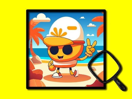 Summer Spotlight Differences游戏截图 - puzzles - 免费在线游戏