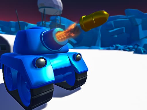 Tank War Ice Age game screenshot - multiplayer - Free online game