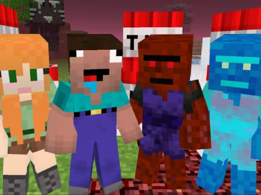 Captura de pantalla del juego TNTcraft - action - Juego gratuito en línea