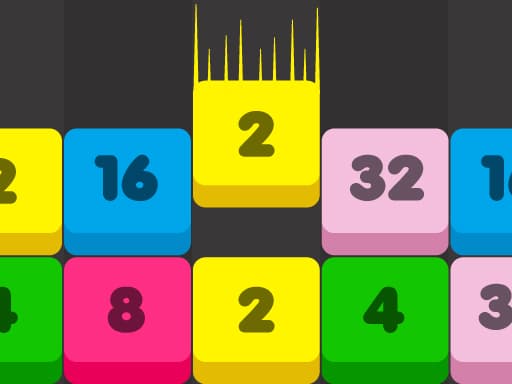 Merge Numbers game screenshot - hypercasual - Free online game