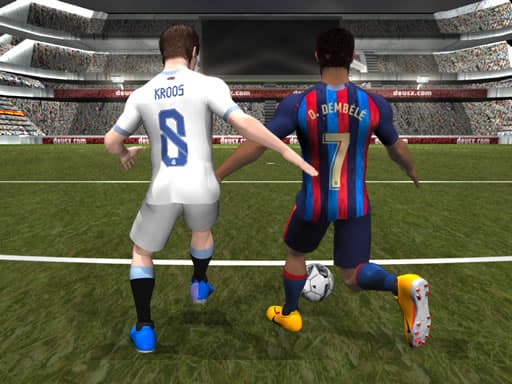 El Clasico game screenshot - sports - Free online game