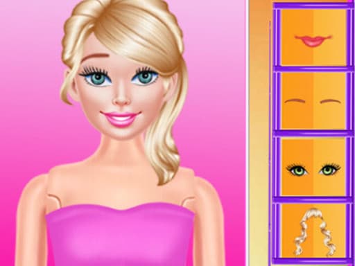Doll Creator game screenshot - girls - Free online game