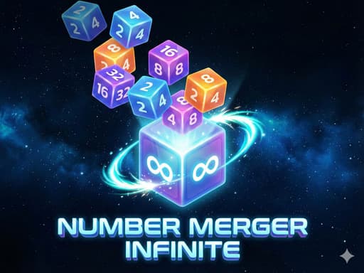 number merger game screenshot - clicker - Free online game