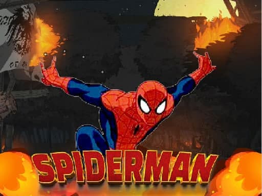 Spiderman Kill Robot游戏截图 - arcade - 免费在线游戏