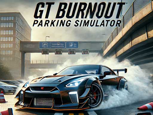 GT Burnout Parking Simulator game screenshot - racing - Free online game