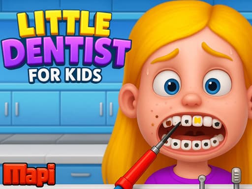 Little Dentist For Kid game screenshot - clicker - Free online game