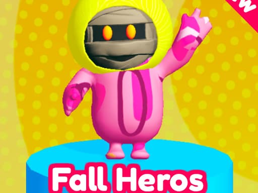 Captura de pantalla del juego fall heroes Guys 3d - multiplayer - Juego gratuito en línea