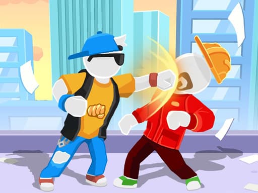 Captura de pantalla del juego Street Fight Match - boys - Juego gratuito en línea
