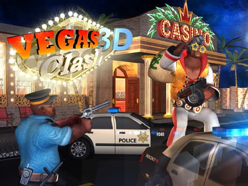Captura de pantalla del juego Vegas Clash 3D - shooting - Juego gratuito en línea
