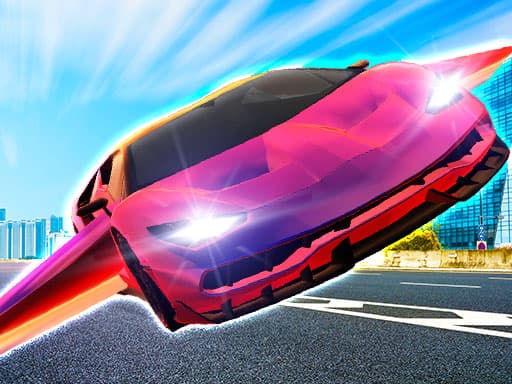 Ultimate Flying Car game screenshot - racing - Free online game