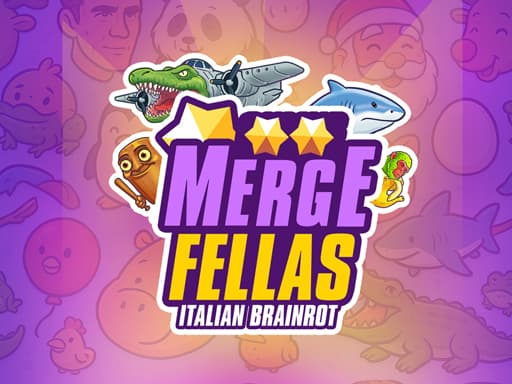 Merge Fellas Italian Brainrot game screenshot - hypercasual - Free online game