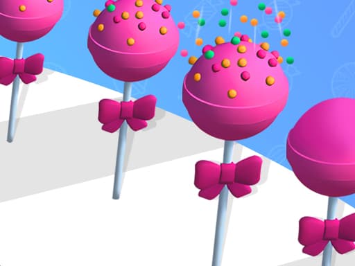 Lollipop Stack Run game screenshot - racing - Free online game