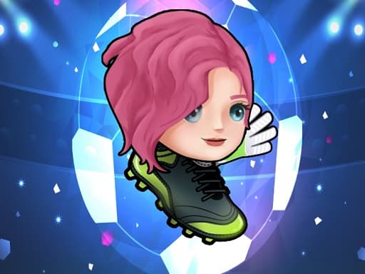 Bubblehead Ball game screenshot - soccer - Free online game
