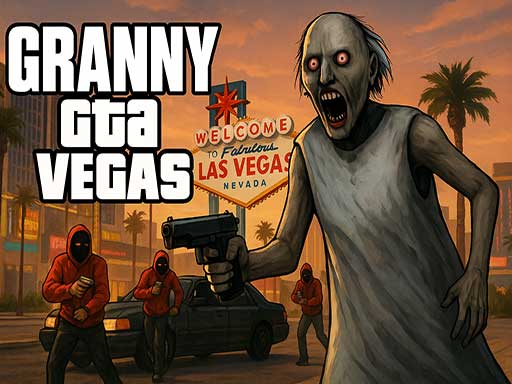 Captura de pantalla del juego Granny GTA Vegas - shooting - Juego gratuito en línea