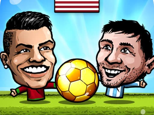 Puppet Soccer - Football game screenshot - soccer - Free online game