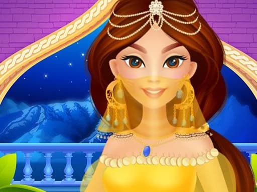 Arabian Princess Dress Up Game for Girl game screenshot - girls - Free online game