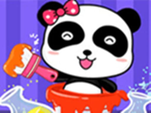 Baby Panda Color Mixing Studio game screenshot - girls - Free online game