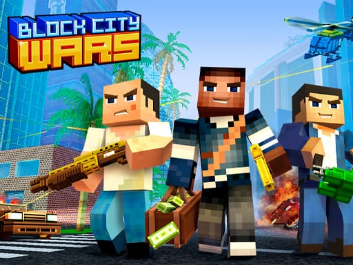 Captura de pantalla del juego Block city wars - shooting - Juego gratuito en línea