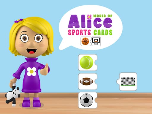 World of Alice   Sports Cards游戏截图 - puzzles - 免费在线游戏