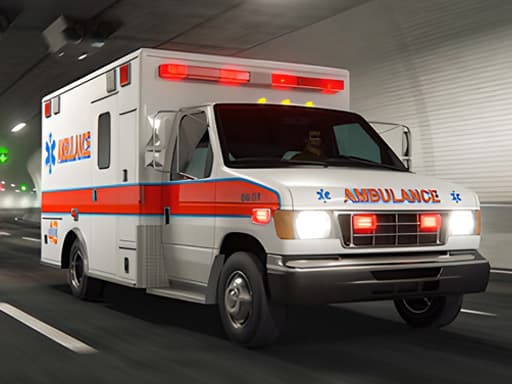 Hurry Ambulance游戏截图 - racing - 免费在线游戏