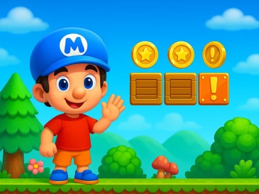 Super Mano  Run Blast and Slash game screenshot - adventure - Free online game
