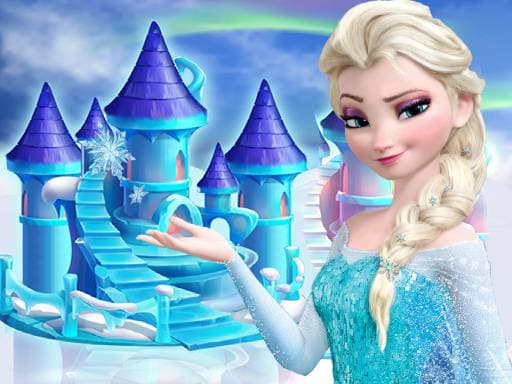 Captura de pantalla del juego princess frozen doll house decoration - adventure - Juego gratuito en línea