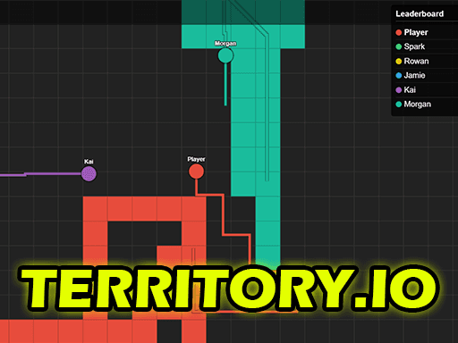 Territory.io game screenshot - arcade - Free online game