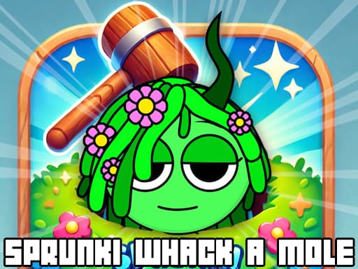 Sprunki Whack A Mole game screenshot - clicker - Free online game