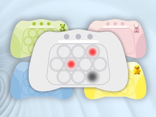 Captura de pantalla del juego Electronic Pop It - clicker - Juego gratuito en línea