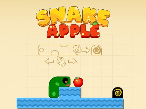 Snake And Apple游戏截图 - puzzles - 免费在线游戏