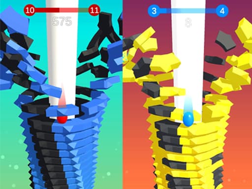 Stack Bounce 3D game screenshot - hypercasual - Free online game