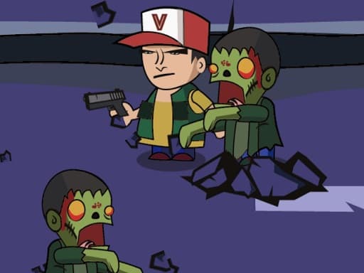 Captura de pantalla del juego Zombie Street Trigger - shooting - Juego gratuito en línea