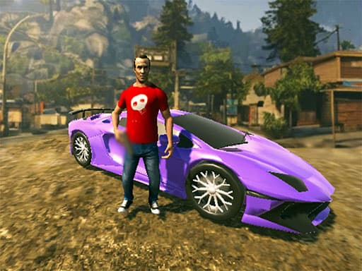 Captura de pantalla del juego Crime Theft Gangster Paradise - shooting - Juego gratuito en línea