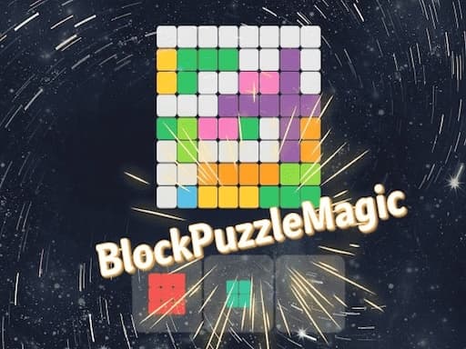 BlockPuzzleMagic game screenshot - puzzles - Free online game