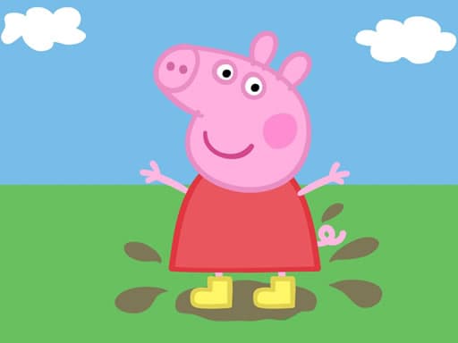 Captura de pantalla del juego Peppa Pig Family Coloring - puzzles - Juego gratuito en línea
