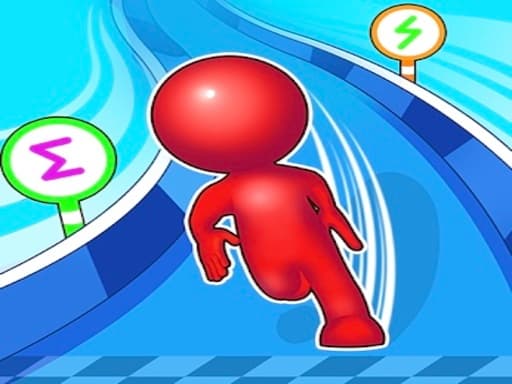 Captura de pantalla del juego Fun Race On Ice 3D - 3d - Juego gratuito en línea