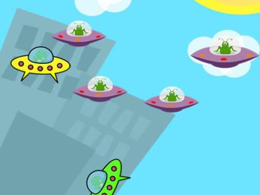 The SpaceCraft Alien Abduction Game game screenshot - soccer - Free online game