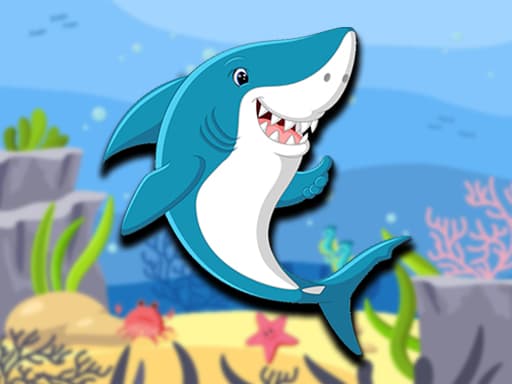 Captura de pantalla del juego Dady Shark Adventure - shooting - Juego gratuito en línea