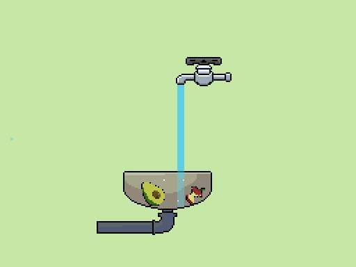 WaterDown game screenshot - puzzles - Free online game