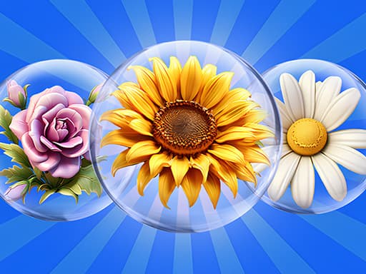 Captura de pantalla del juego Dice Puzzle Flowers! - puzzles - Juego gratuito en línea