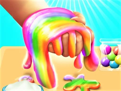 Captura de pantalla del juego ASMR Slime Maker DIY - girls - Juego gratuito en línea