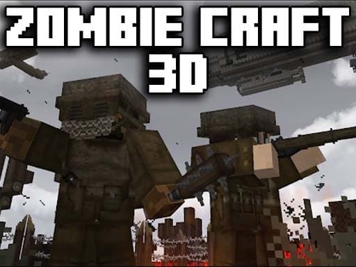 ZOMBIE CRAFT 3D game screenshot - action - Free online game