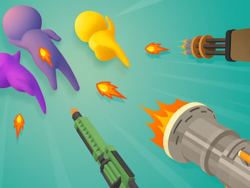 Captura de pantalla del juego Crowd Battle Gun Rush - shooting - Juego gratuito en línea