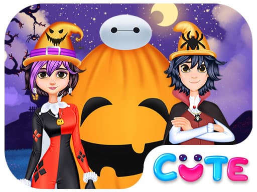 BigMax Happy Halloween game screenshot - girls - Free online game