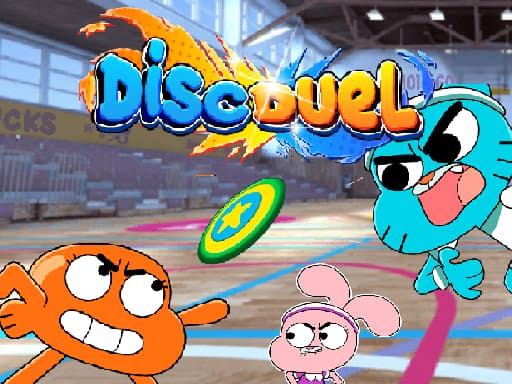 Captura de pantalla del juego Disc Duel - Gumball - sports - Juego gratuito en línea
